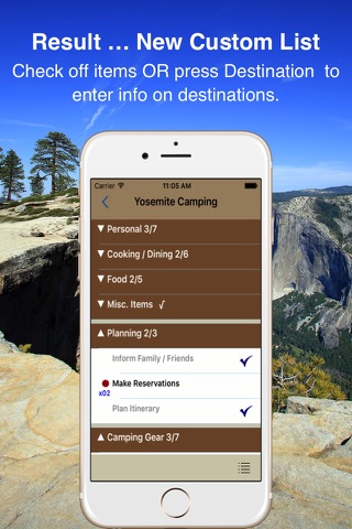 Camp & Hike Checklist screenshot 3