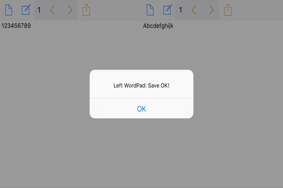 Dual WordPad (Free) screenshot 3