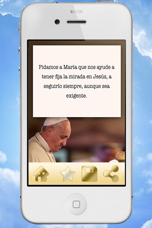 Phrases in Spanish catholic best quotations - Pope Francisco edition screenshot 3