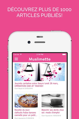 Muslimette Magazine: Islam & actu, beauté, santé, cuisine... pour la femme musulmane screenshot 2