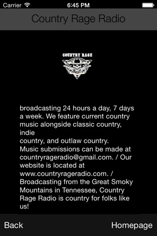 Country Rage Radio screenshot 3
