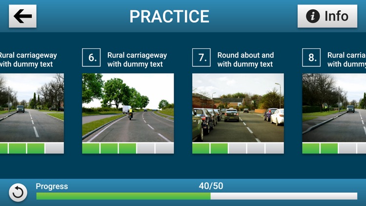 Hazard Perception Test Revision Clips