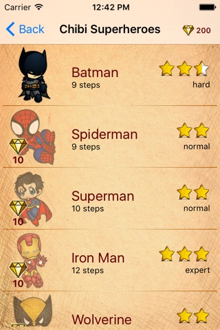 Draw And Play For Chibi Superheroes screenshot 2