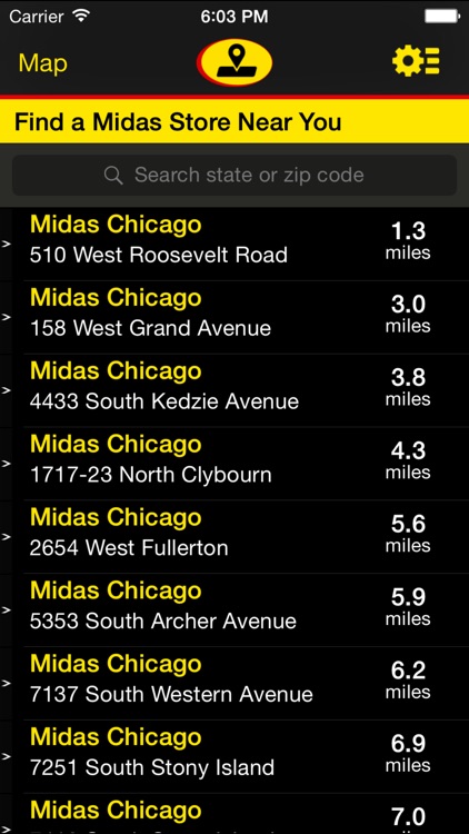 Midas Locator