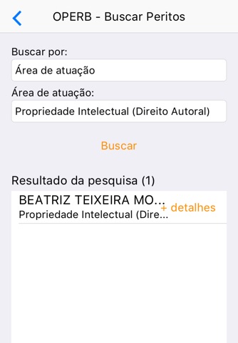 OPERB - Busca Peritos screenshot 3
