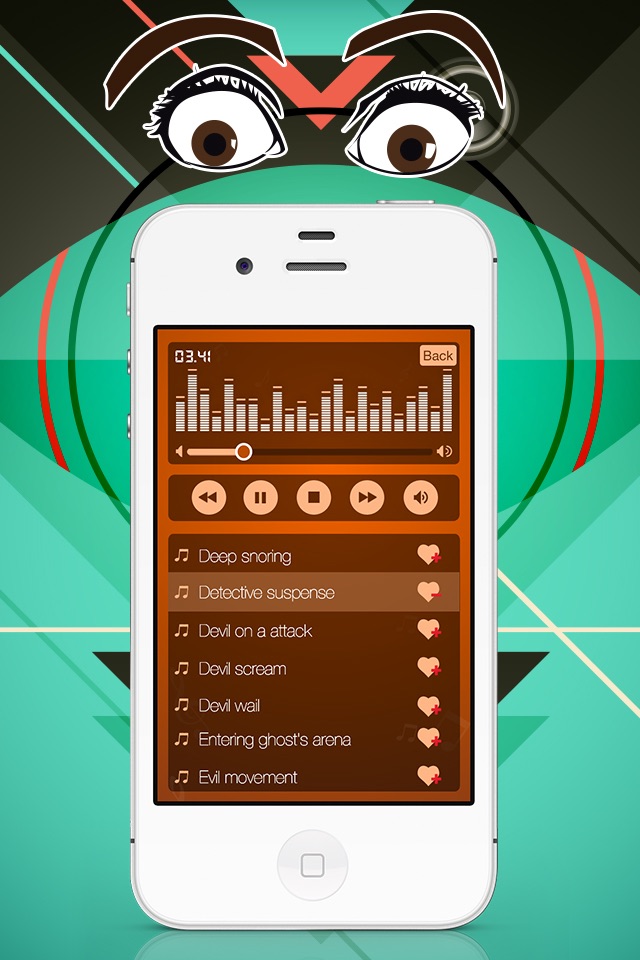 Amazing Scary Halloween Sounds & Spooky Ringtones for iPhone,iPad & iPod screenshot 2