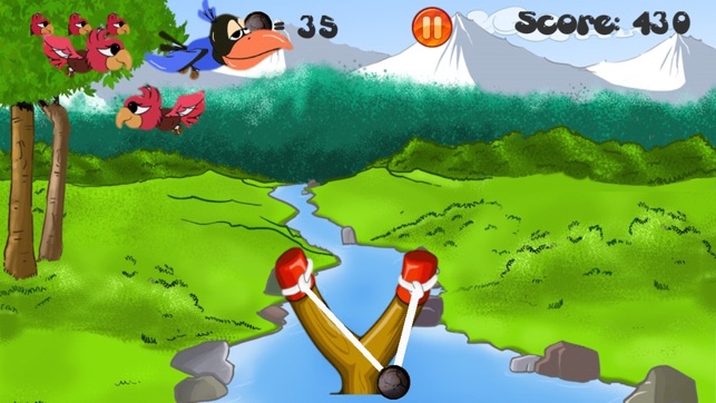 Slingshot Bird Sling Shooter:  A Fly Bubble Birdy Hunter Gam(圖3)-速報App