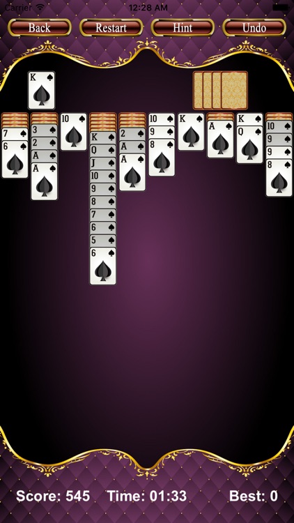 Spider Solitaire: a patience game