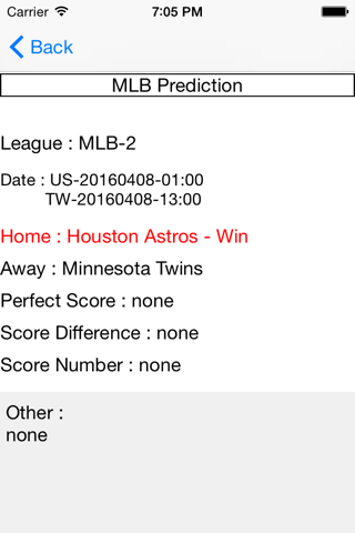 Baseball Prediction - náhled