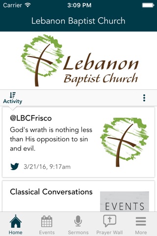 Lebanon Baptist Church screenshot 2