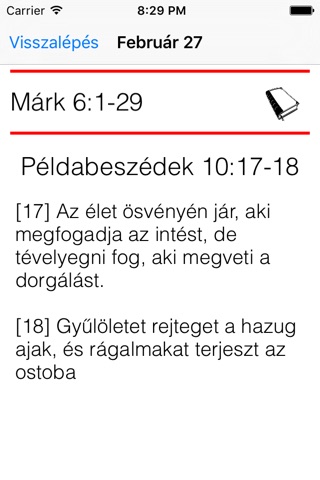 Hungarian Holy Bible screenshot 4