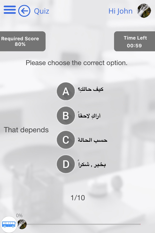 Learn Arabic via Videos by GoLearningBus screenshot 3
