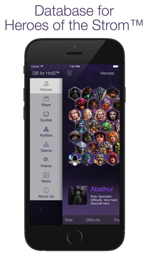 Database for Heroes of the Storm™ (Builds, Guides, Abilities(圖1)-速報App