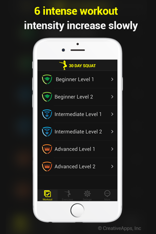 30 Day Squats Trainer screenshot 3