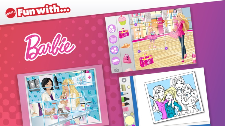 Mattel Fun with Activities featuring Barbie®, Monster High® and Ever After High™ screenshot-3