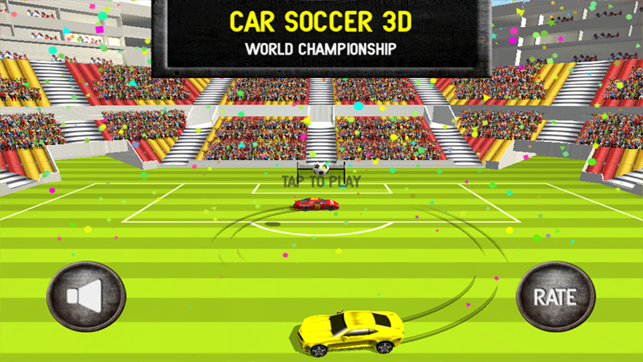 Car Soccer 3D World Championship : 踢足球運動遊戲賽車(圖1)-速報App