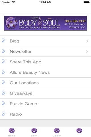 Body and Soul Salon screenshot 2