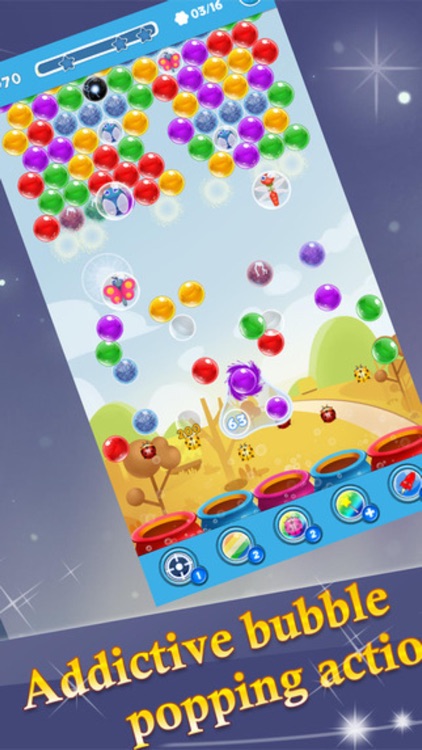 Bubble Pop Mania - 3 match puzzle game for rescue the pet screenshot-4