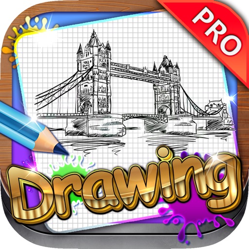 Drawing Desk Wonders of the World : Draw and Paint Coloring Books Edition Pro icon