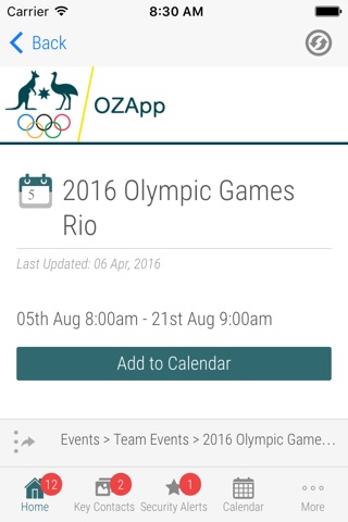 OZApp screenshot 3