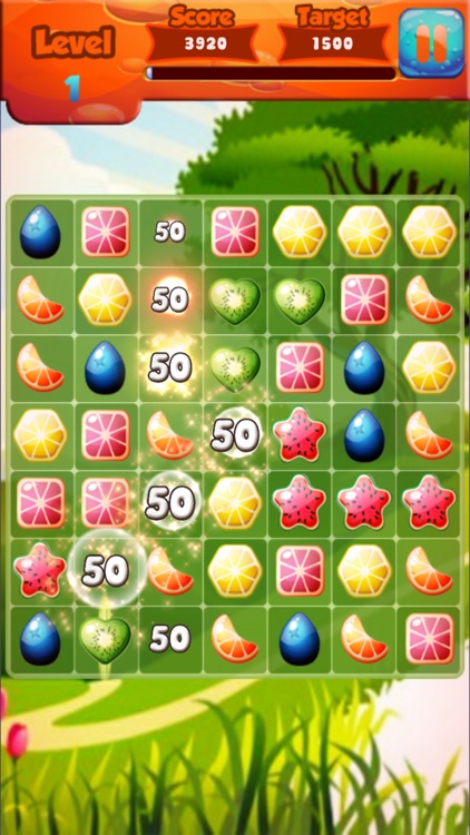 Candy Fruity Farm Jam screenshot-3