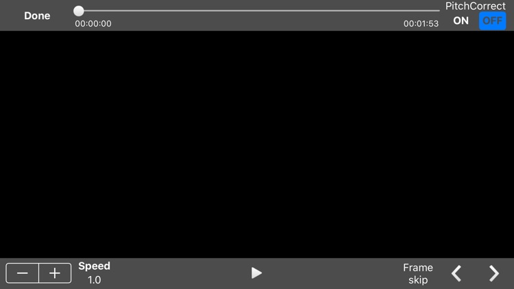 MotionVideo - Video Player with Slow Motion and Frame Skip Function
