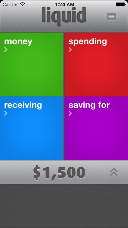 Liquid Personal Finance: drag & drop money to budget & track expenses