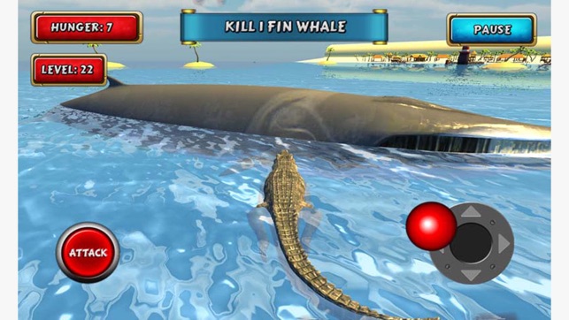 Crocodile Sim Beach Hunt(圖4)-速報App