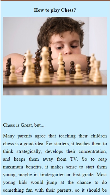 How To Play Chess.