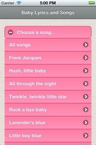 Baby Lyrics & Songs screenshot 2