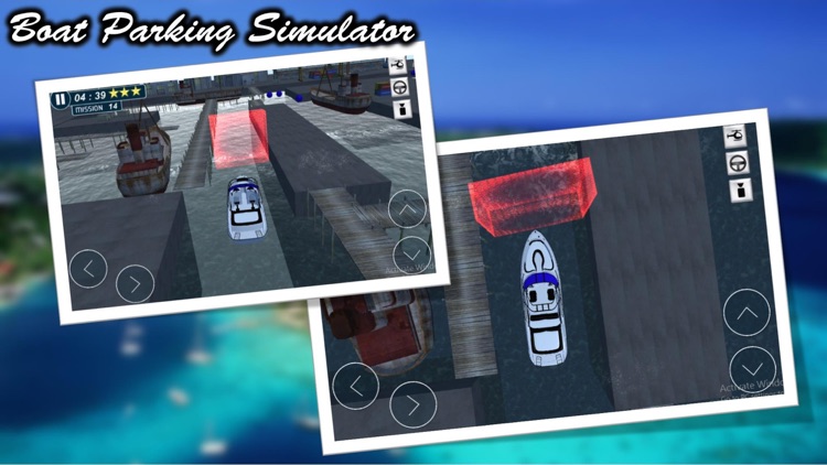3D Cruise parking simulator