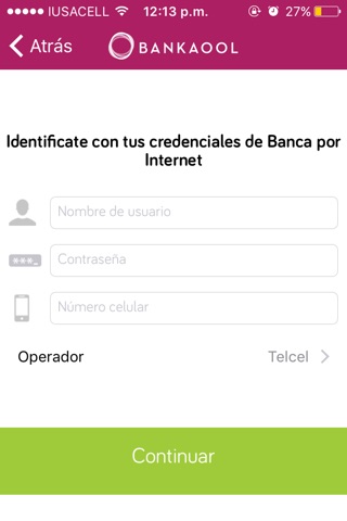 Bankaool Móvil screenshot 2