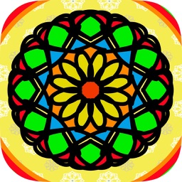 Coloring book Mandalas for adults – relax game of meditation