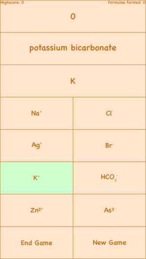 Chemical Formula Challenge