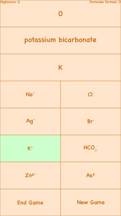 Chemical Formula Challenge