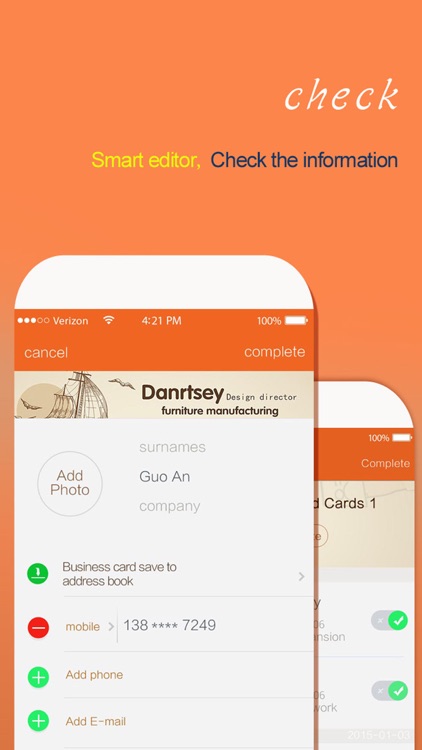 WeCard Pro-business card scanner&reader&visiting