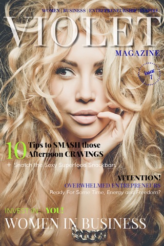 Violet Magazine for Female Entrepreneurs And Women In Business. screenshot 4