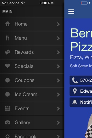 Bernardo's Pizza screenshot 2