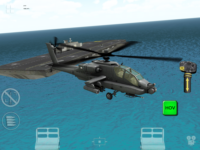 【ios app】apache sim hd 阿帕奇直升机射击游戏
