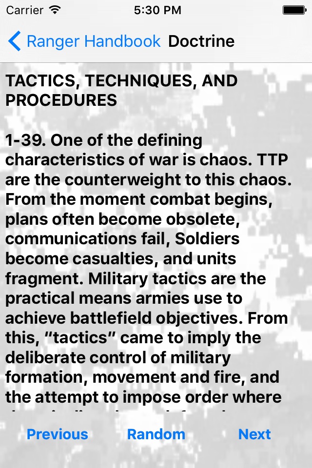 Army Ranger Handbook and Training Guide screenshot 3
