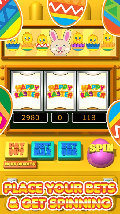 LUCKY EASTER SLOTS - A FORTUNATE BUNNY & EGG CHEER AWARDS SLOT MACHINE 1.0.3 IOS CASINO LUCKY EASTER SLOTS - A FORTUNATE BUNNY & EGG CHEER AWARDS SLOT MACHINE 1.0.3 IOS