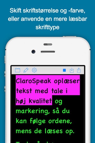 ClaroSpeak Plus Svenska screenshot 3