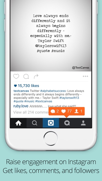 Text Canvas - Turn Tweets into Instagram