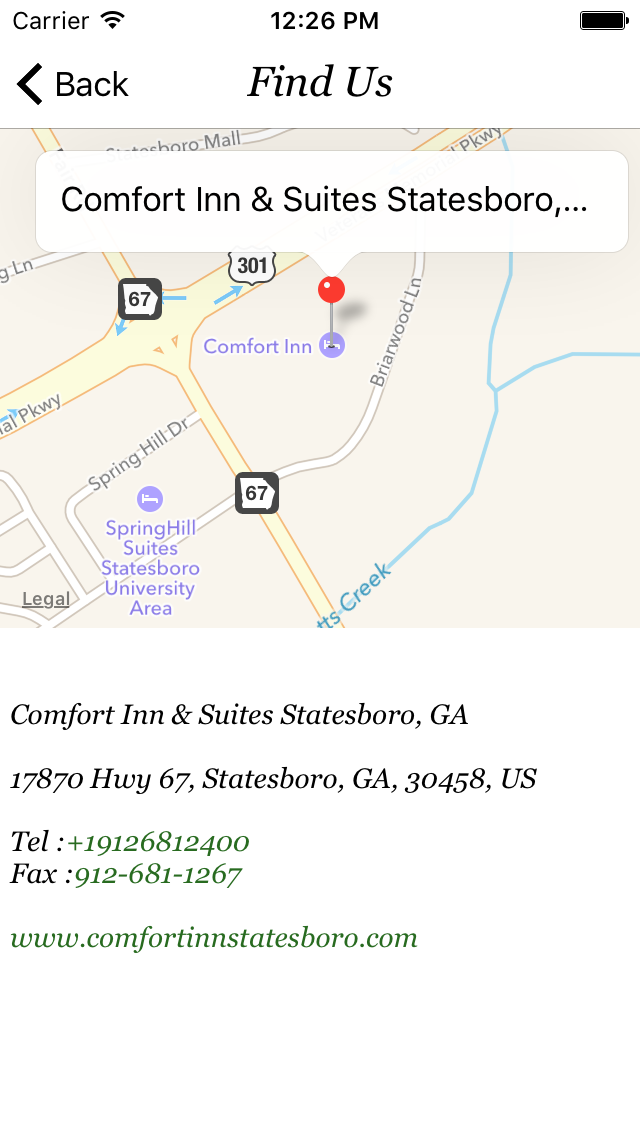 How to cancel & delete Comfort Inn And Suites Statesboro GA from iphone & ipad 4