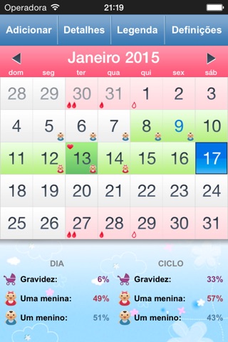 Fertility & Period Tracker screenshot 2