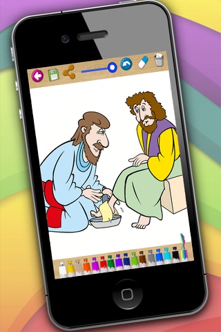 Bible Coloring Book Games screenshot 3