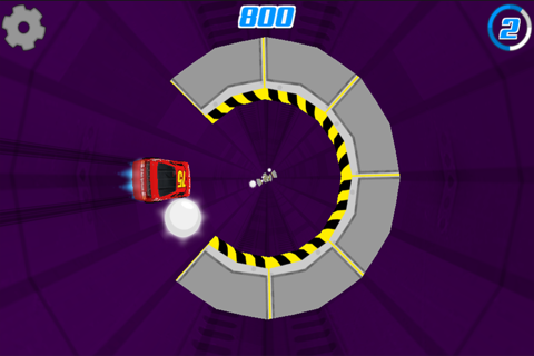 Speed Car Tunnel Racing 3D - No Limit Pipe Racer Xtreme Free Game screenshot 3