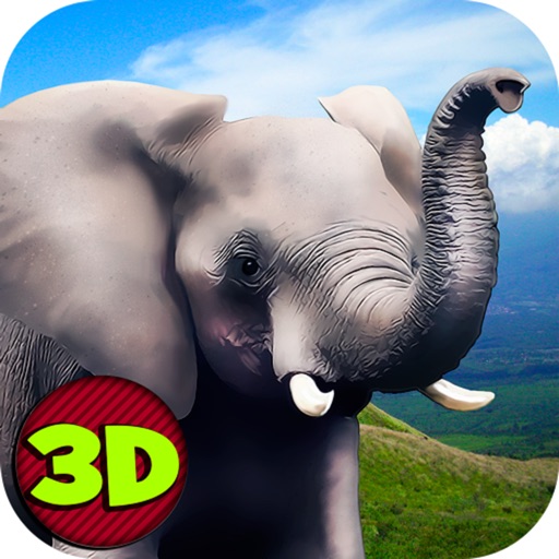 Wild African Elephant Survival Simulator 3D