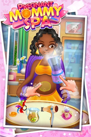 Pregnant Mommy SPA - Free Girls Games screenshot 2