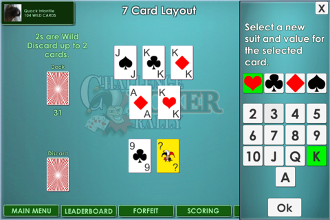 Challenge Poker Rally screenshot 3